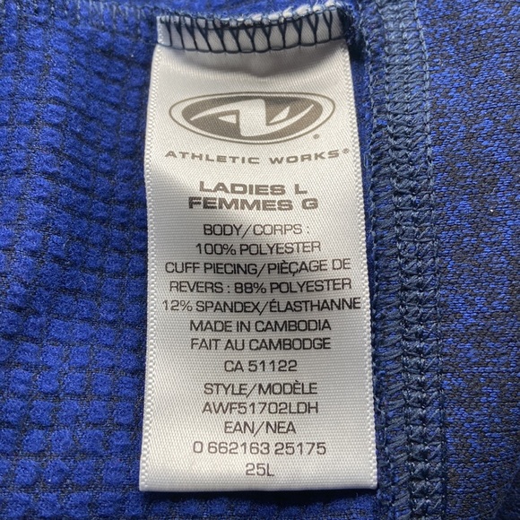 Women’s Athletic Works Full-Zip Cardigan Size Large - Picture 5 of 9